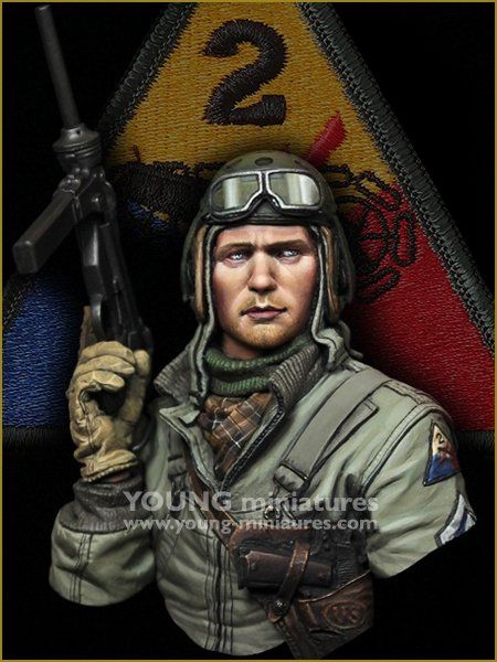 1:10 US Tank Crew WWII HELL ON WHEELS