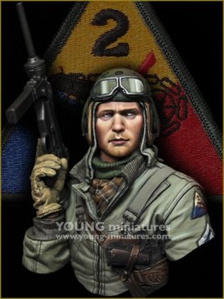 1:10 US Tank Crew WWII HELL ON WHEELS