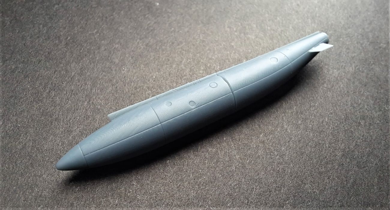 1:144 Centerline Fuel tank Mirage F1