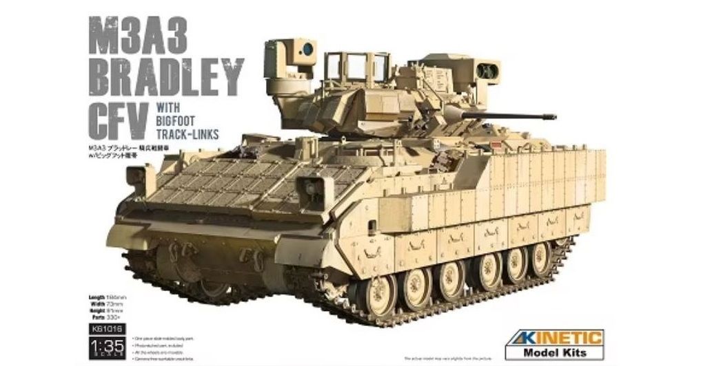 1:35 M3A3 Bradley CFV with Bigfoot Track-links