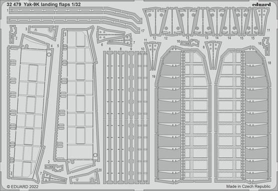 1:32 Yak-9K landing flaps