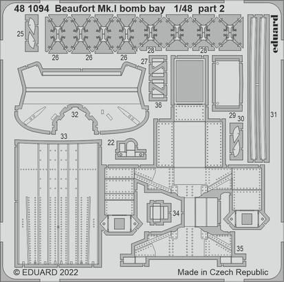 1:48 Beaufort Mk. I bomb bay