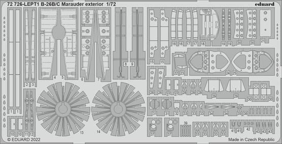 1:72 B-26B/ C Marauder exterior