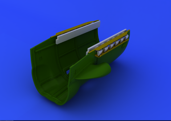 1:32 Bf 109G-2/4 exhaust stacks