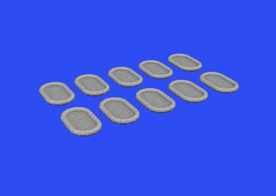 1:350 Carley float for 40 people – Type 1 PRINT