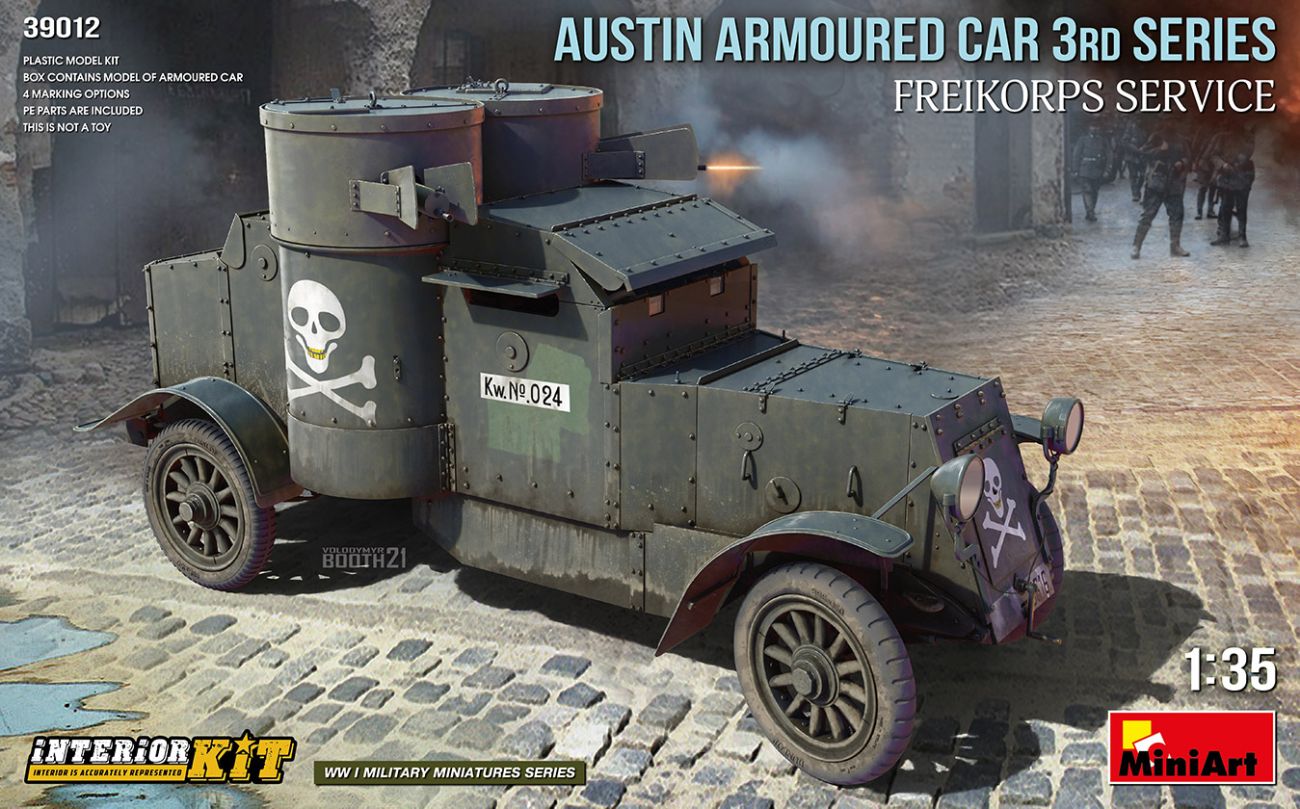 1:35 AUSTIN ARMOURED CAR 3rd SERIES: FREIKORPS SERVICE.