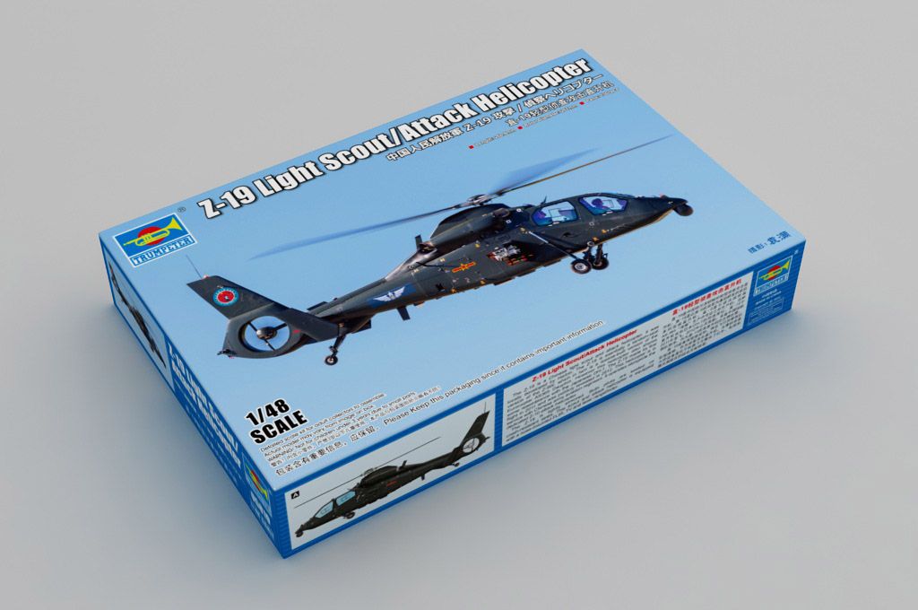 1:48 Z-19 Light Scout/Attack Helicopter