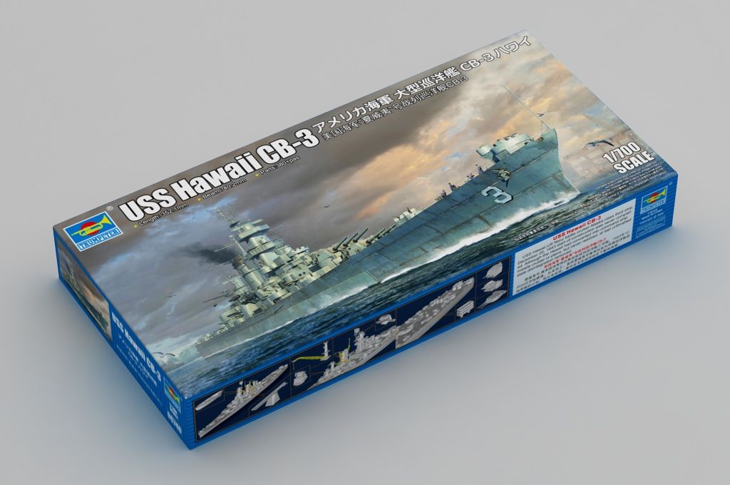 1:700 USS Hawaii CB-3