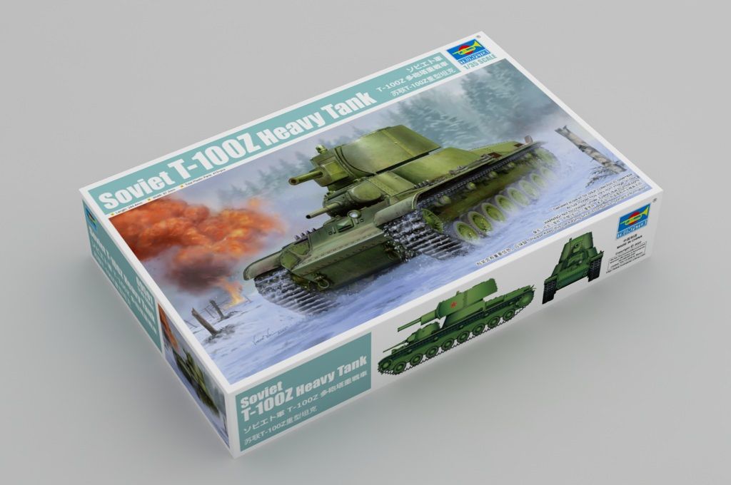 1:35 Soviet T-100Z Heavy Tank