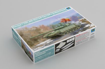 1:35 Russian T-72B3 with 4S24 Soft Case ERA & Grating Armour