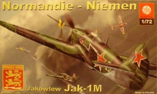 1:72 Yak-1M Soviet IIWW Fighter (Normandie-Niemen)