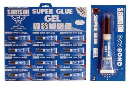 Samson Super Glue Gel - Vteřinové lepidlo gelové 3g