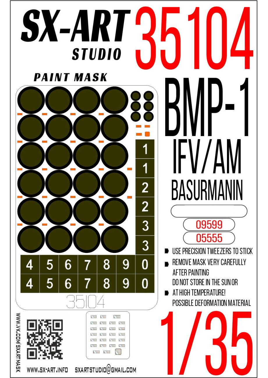 1:35 BMP-1 IFV/AM Basurmanin