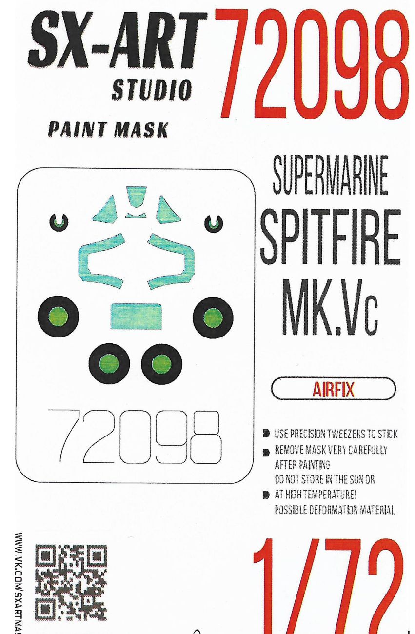 1:72 Supermarine Spitfire Mk.Vc