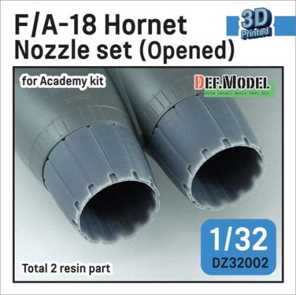 1:32 F/A-18A/B/C/D Hornet Exhaust Nozzle set - Opened (for Academy)