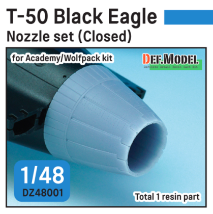 1:48 T-50 Black Eagle Nozzle set - Closed