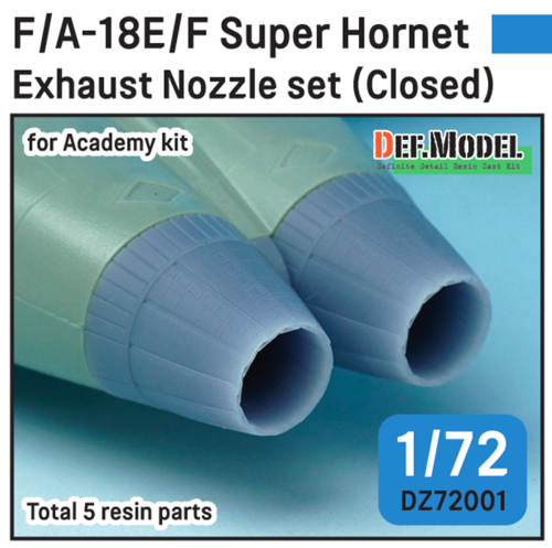 1:72 F/A-18E/F/G Super Hornet Exhaust Nozzle set - Closed