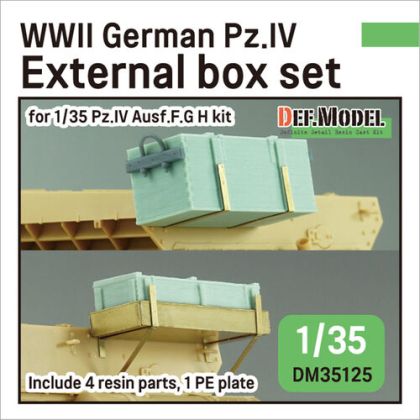 1:35 WWII German Pz.IV External box set (for Pz.IV Ausf.G H kit)
