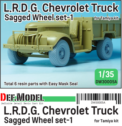 1:35 WW2 British LRDG Truck