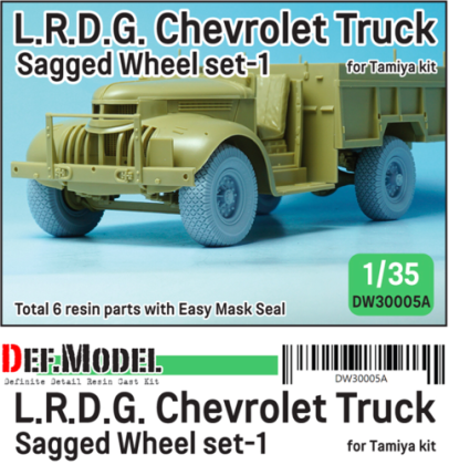 1:35 WW2 British LRDG Truck