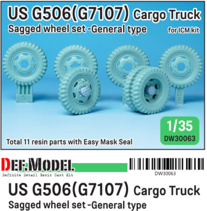 1:35 U.S. G7107(G506) Cargo Truck General type set