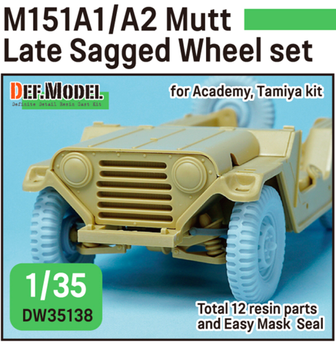 1:35 US M151A1/A2 sagged set