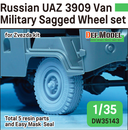 1:35 Russian UAZ 3909 Van military