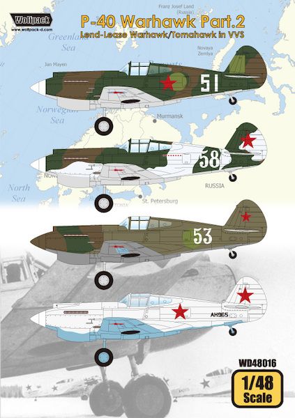 1:48 P40 Warhawk part2 lend lease Warhawk/Tomahawk in VVS