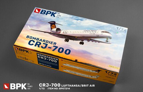 1:72 Bombardier CRJ-700 Lufthansa/Brit Air