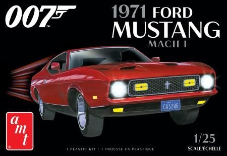 1:25 James Bond 1971 Ford Mustang Mach 1