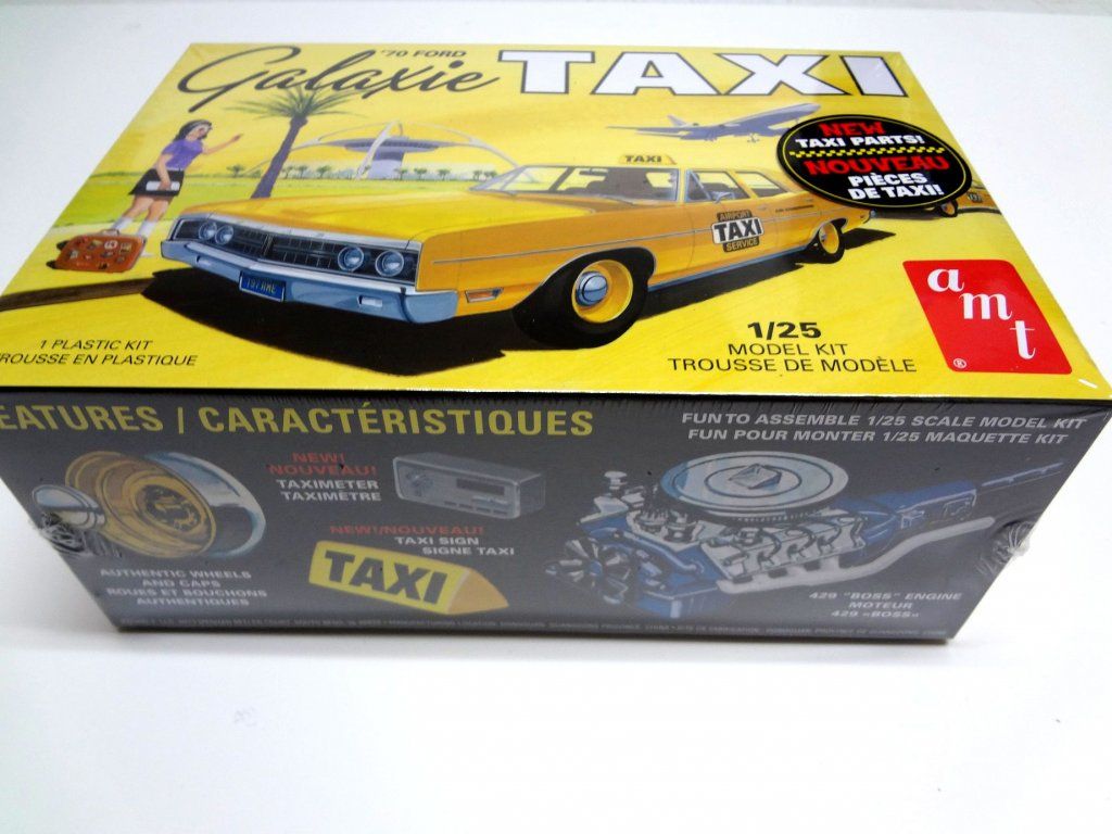 1:25 1970 Ford Galaxie Taxi