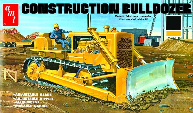 1:25 Construction site Bulldozer