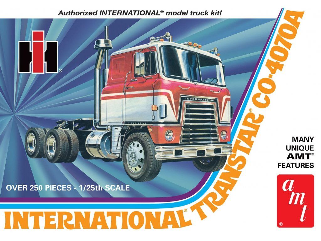1:25 International Transtar CO-4070A Semi Tractor Cab