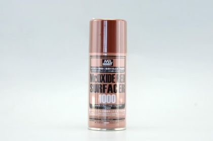 Mr. Oxide Red Surfacer 1000 - stříkací tmel rezatý 170ml