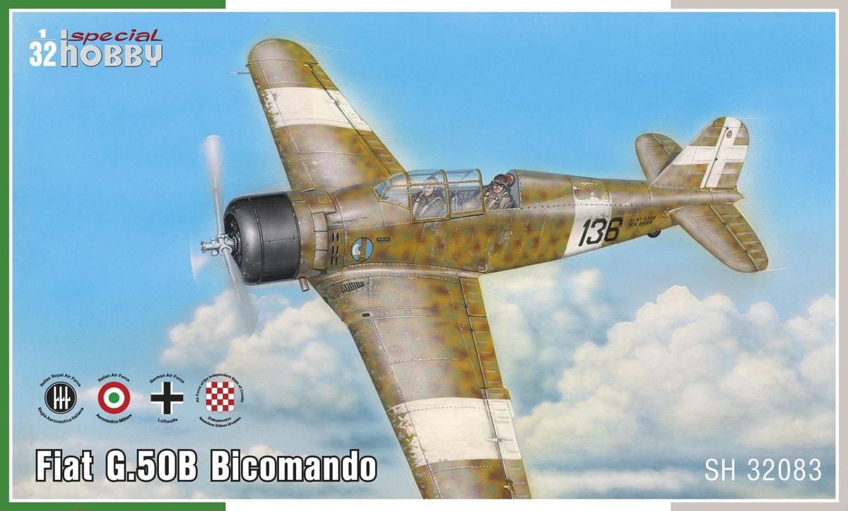 1:32 Fiat G.50B Bicomando