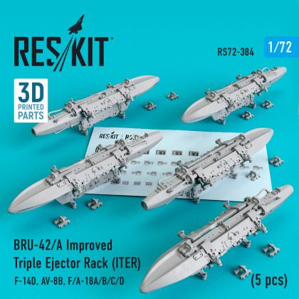 1:72 BRU-42/A Improved Triple Ejector Rack (ITER) (5 pcs) (F-14D, AV-8B, F/A-18A/F/A-18B/F/A-18C/F/A-18D)