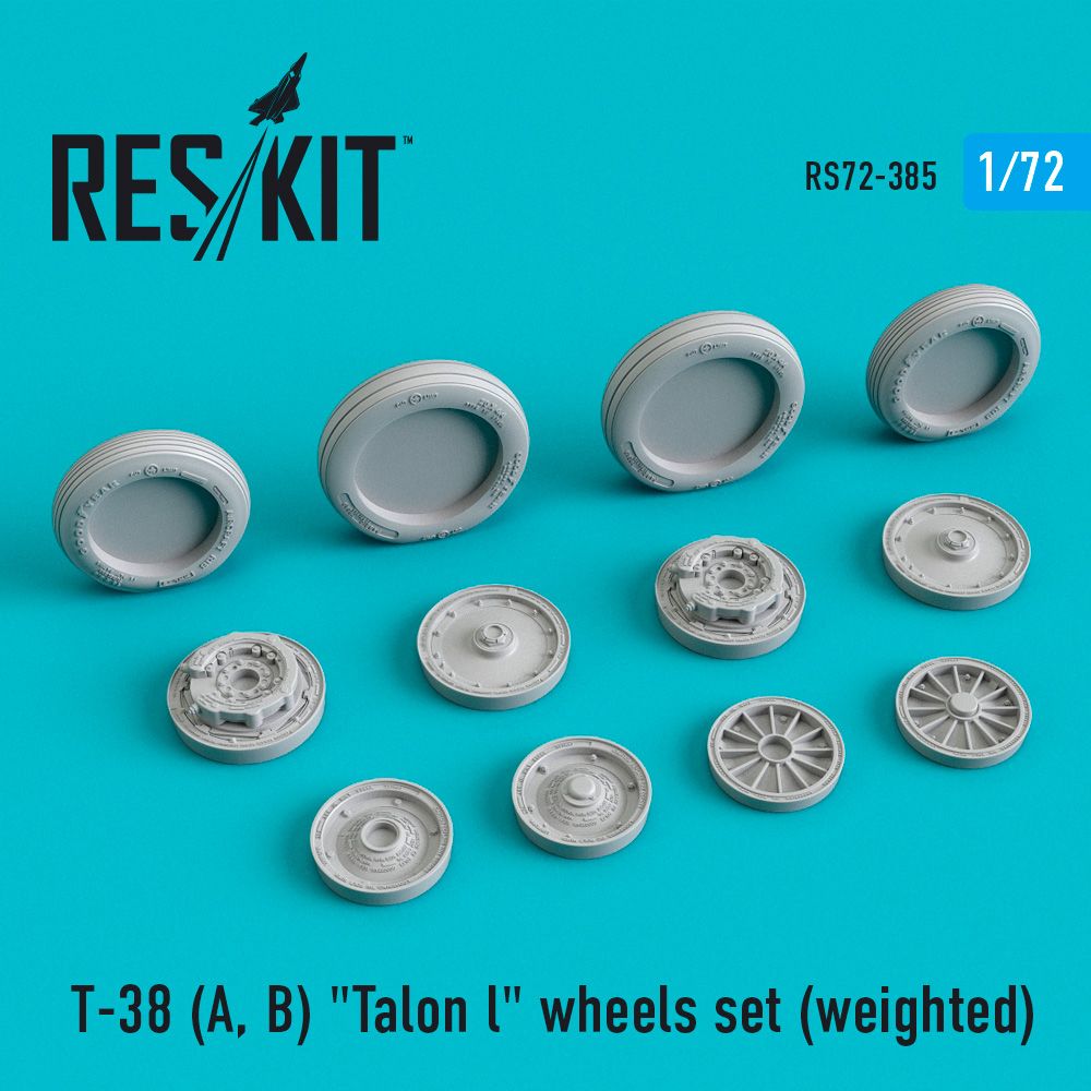 1:72 Northrop T-38A/T-38B) Talon l wheels set (weighted)
