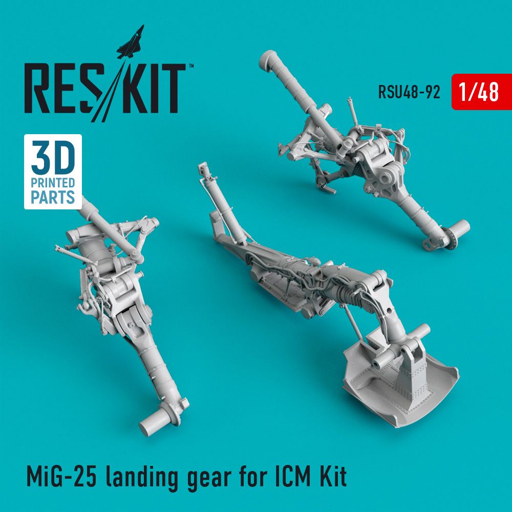 1:48 MiG-25 landing gear