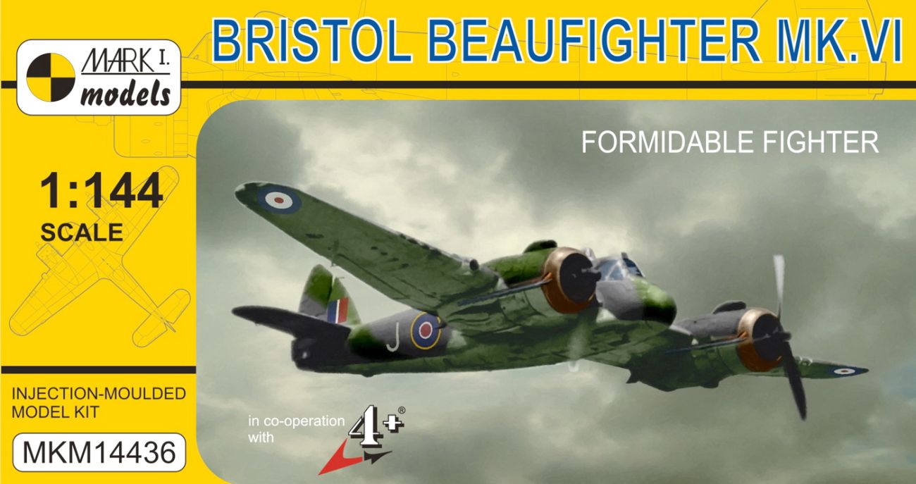 1:144 Bristol Beaufighter Mk.VIF/C ,Hrozivý stíhač’