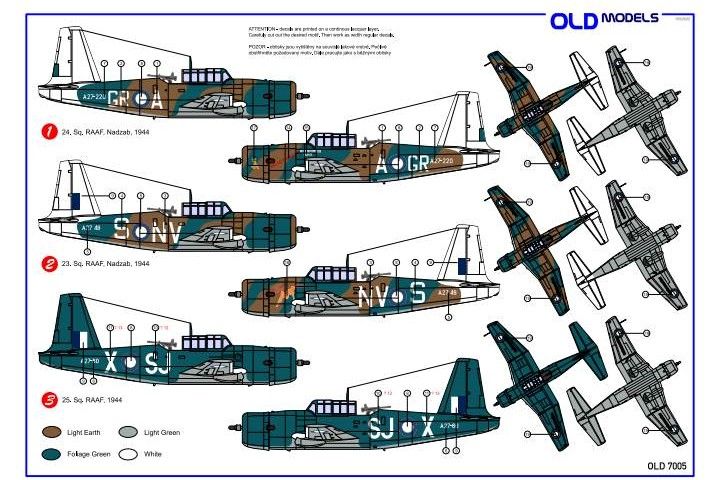 1:72 Vultee Vengeance RAAF