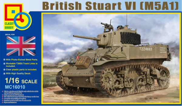1:16 British Stuart VI (M5A1)