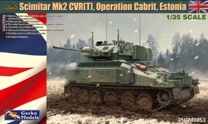 1:35 Scimitar Mk2 CVR(T),Operation Cabrit, Estonia