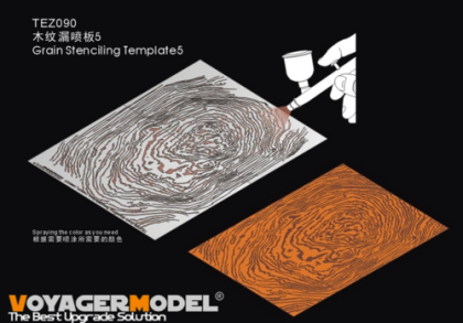 Grain Stenciling Template 5 For All