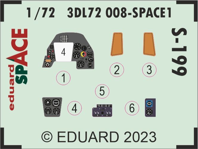 1:72 Avia S-199 SPACE set