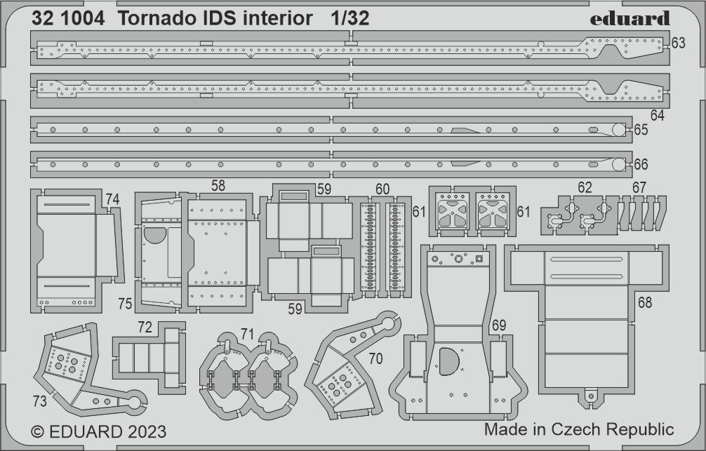 1:32 Panavia Tornado IDS interior