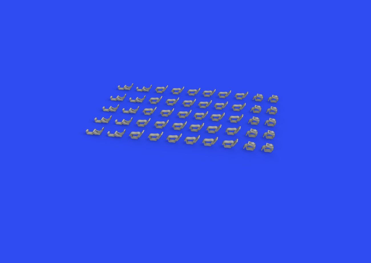 1:35 WWII German clamps Type 2 3D PRINTED