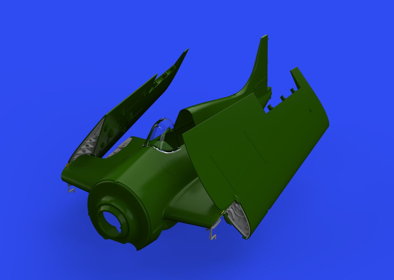 1:48 Grumman F4F-4 Wildcat folding wings 3D PRINTED