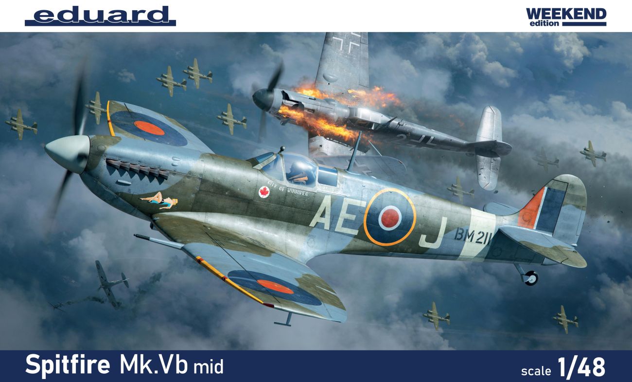 1:48 Supermarine Spitfire Mk.Vb mid