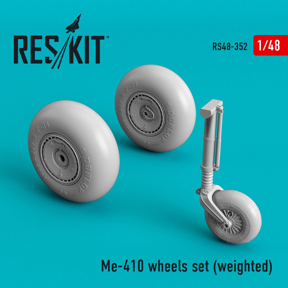 1:48  Me-410 wheels set (weighted)