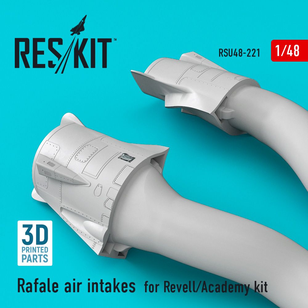 1:48 Dassault Rafale air intakes (3D Printing)